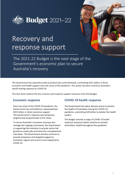 factsheet_recovery_response