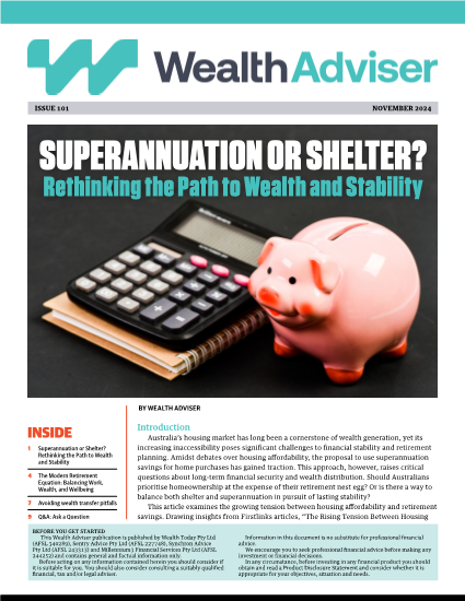 Wealth Adviser newsletter - Issue 101